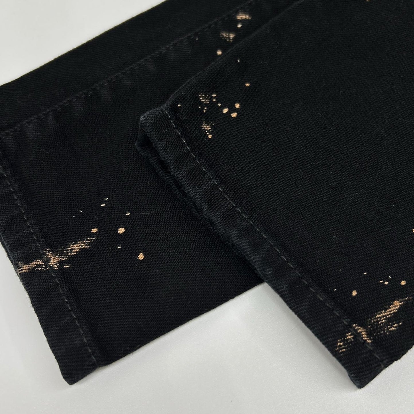 DSQUARED2 S79LA0071 ICON Black Milky Wash Skater Jeans Bottoms