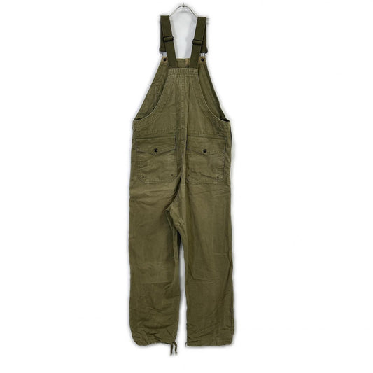 RRL ダブルアールエル カーキ フロントジップ ミリタリーオーバーオール オーバーオール オールインワン