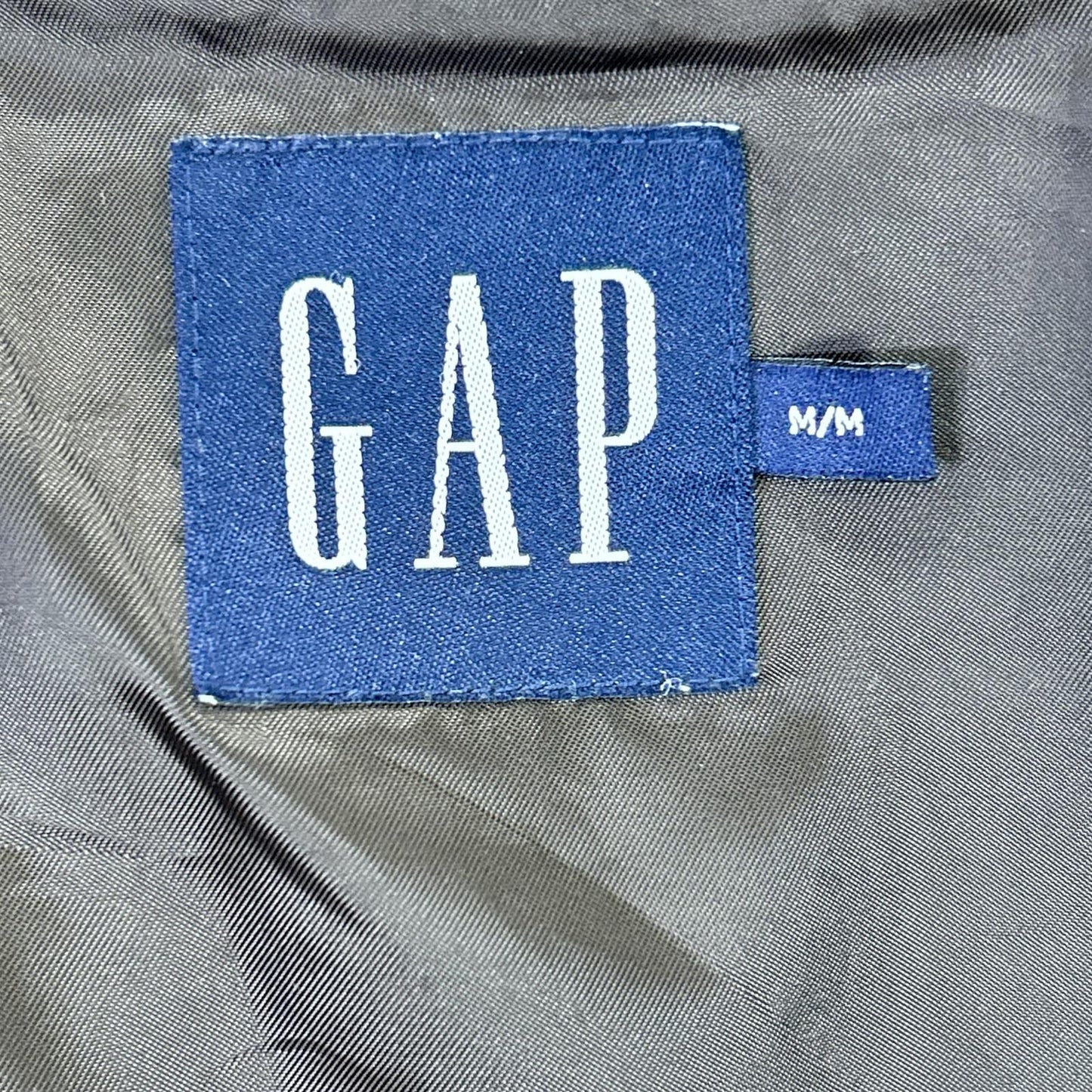 GAP ギャップ OLD　00s　 ブラウン カウレザー ジップジャケット ジャケット