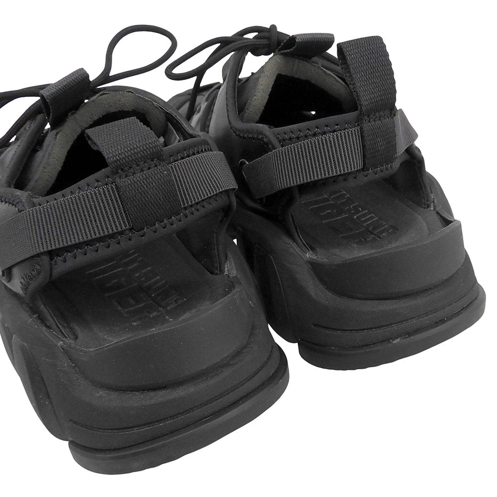 Onitsuka Taiger オニツカタイガー 美品 DENTIGRE CAGE サンダル シューズ メンズ ブラック 27cm 1183C189 シューズ