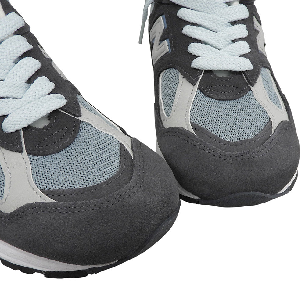 NEW BALANCE ニューバランス 美品 Ronnie Fieg チャコール スニーカー USA製 シューズ メンズ グレー 26cm M990KT2 シューズ