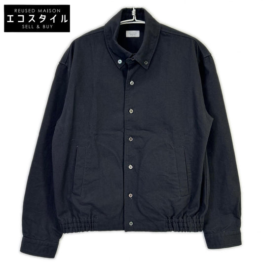 UNUSED Black US2541 Duck Button-Down Shirt Top