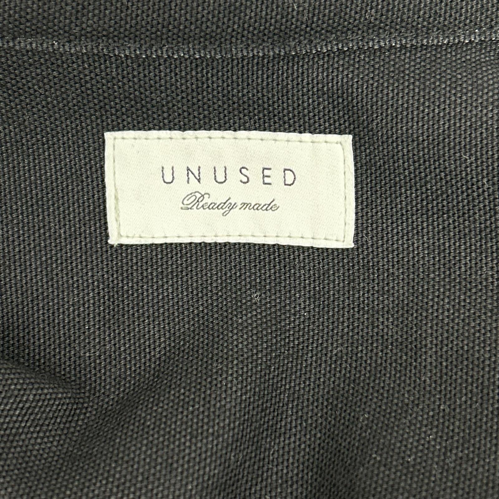 UNUSED アンユーズド ブラック US2541 ダックボタンダウンシャツ トップス