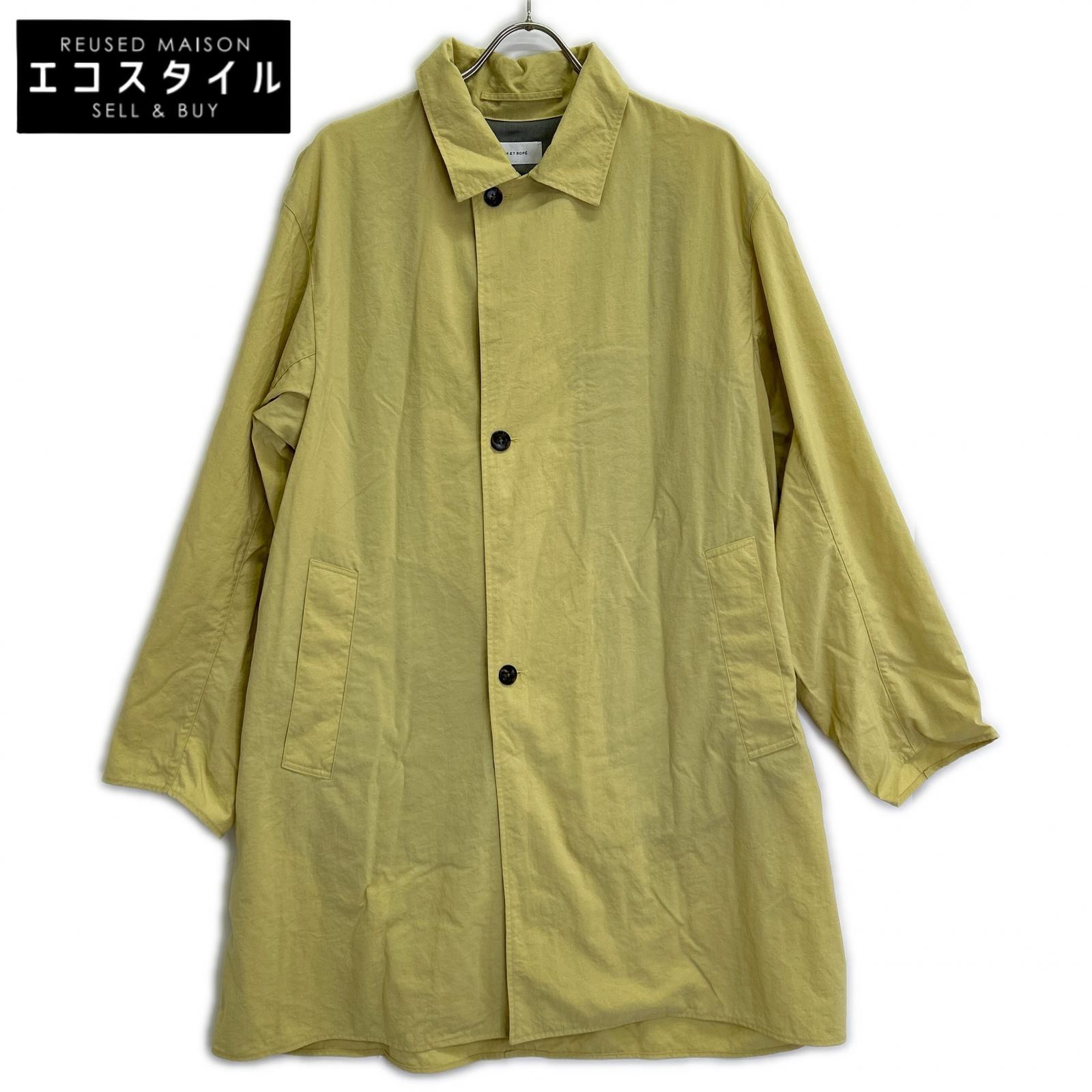 Adam et Rope アダムエロペ イエロー GMO-03130-A ライトコート M Adam et Rope アダムエロペ イエロー GMO-03130-A ライトコート コート