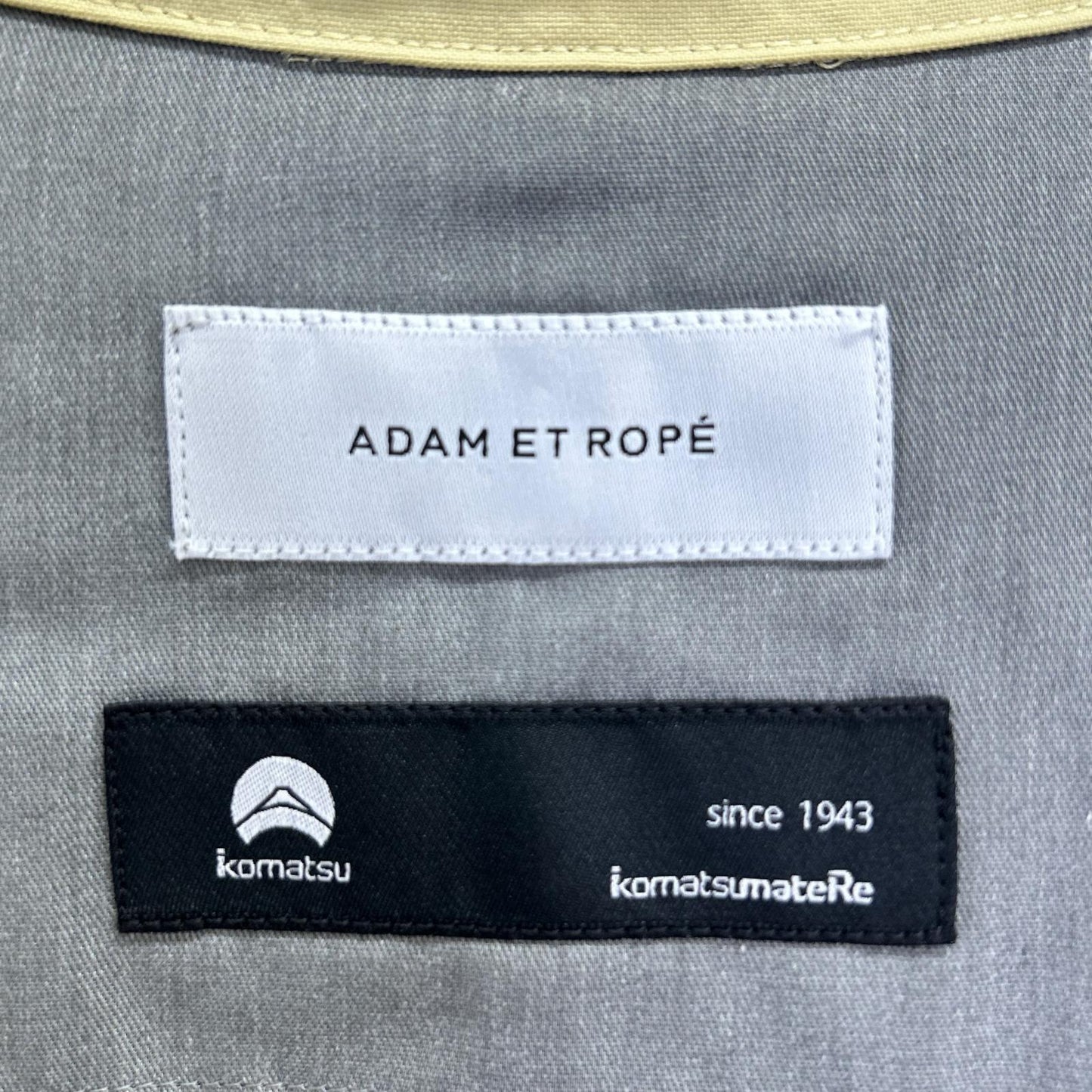 Adam et Rope アダムエロペ イエロー GMO-03130-A ライトコート コート