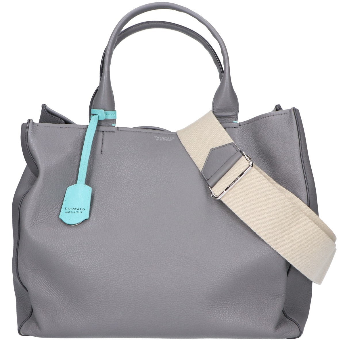 TIFFANY&Co. ティファニー レザー 2WAY ハンドバッグ ショルダーバッグ
