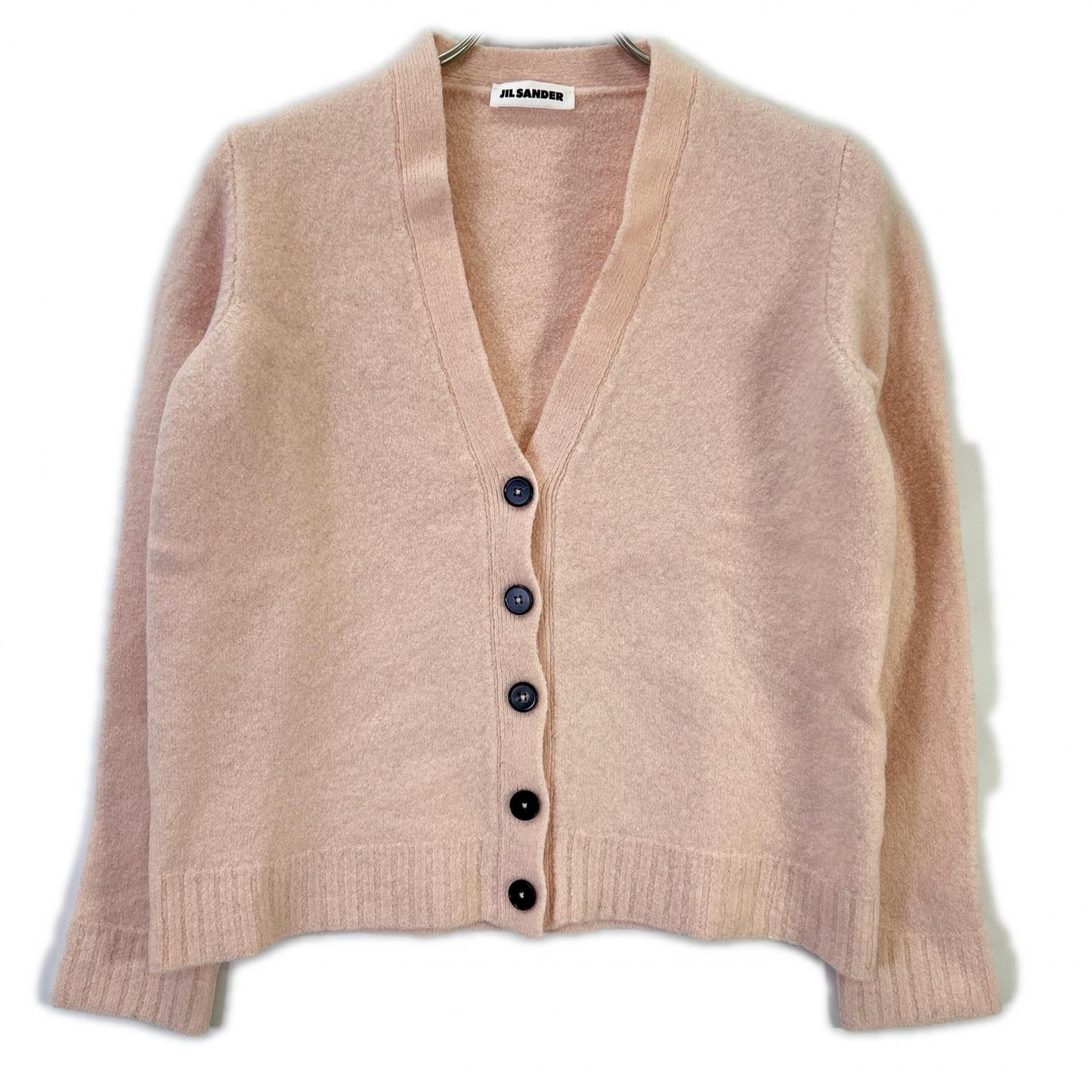 JIL SANDER ジルサンダー ピンク ウール カーディガン トップス