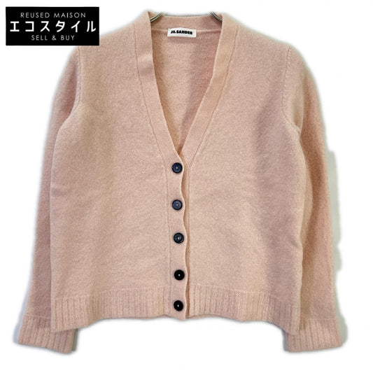 JILSANDER ジルサンダー ピンク ウール カーディガン トップス