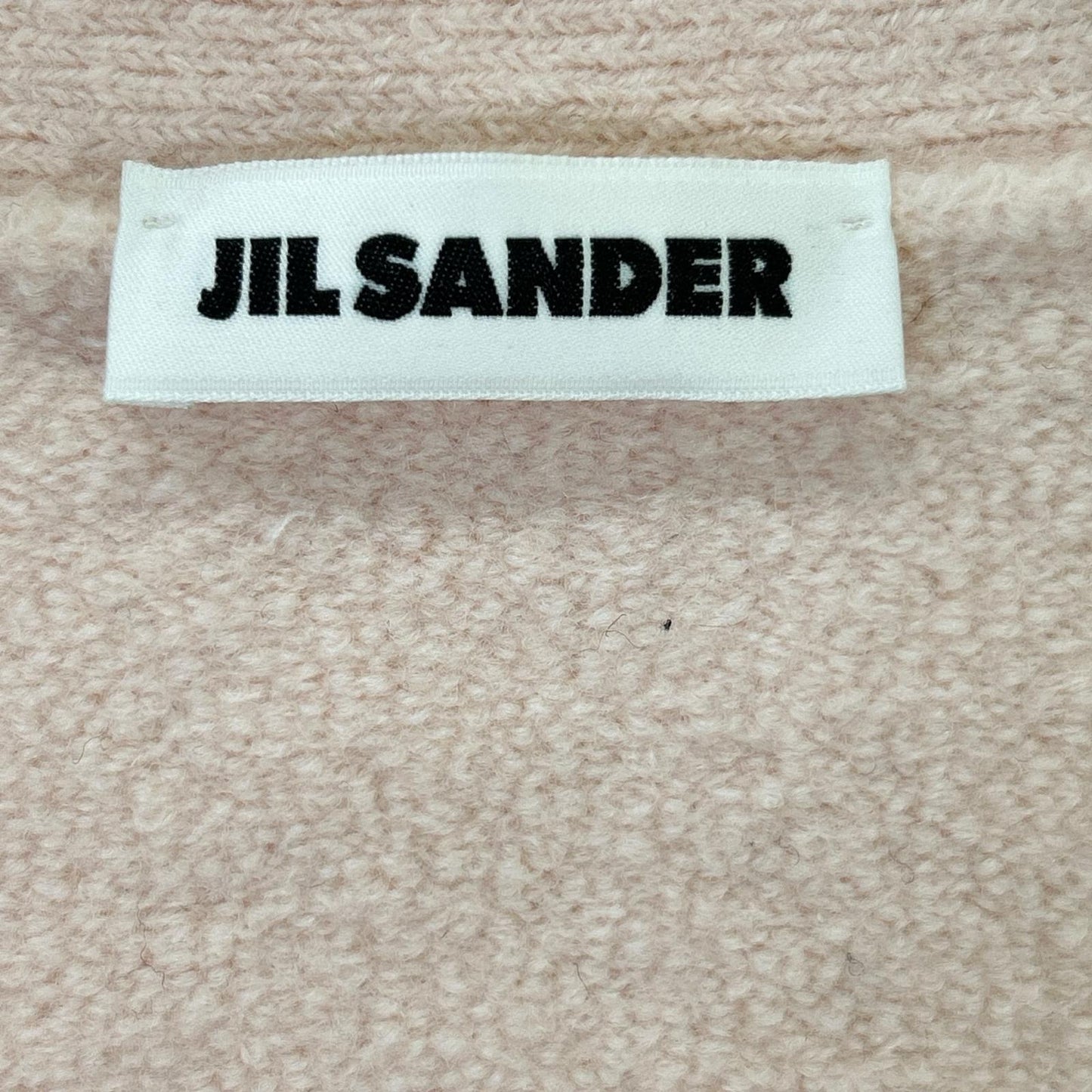 JIL SANDER ジルサンダー ピンク ウール カーディガン トップス