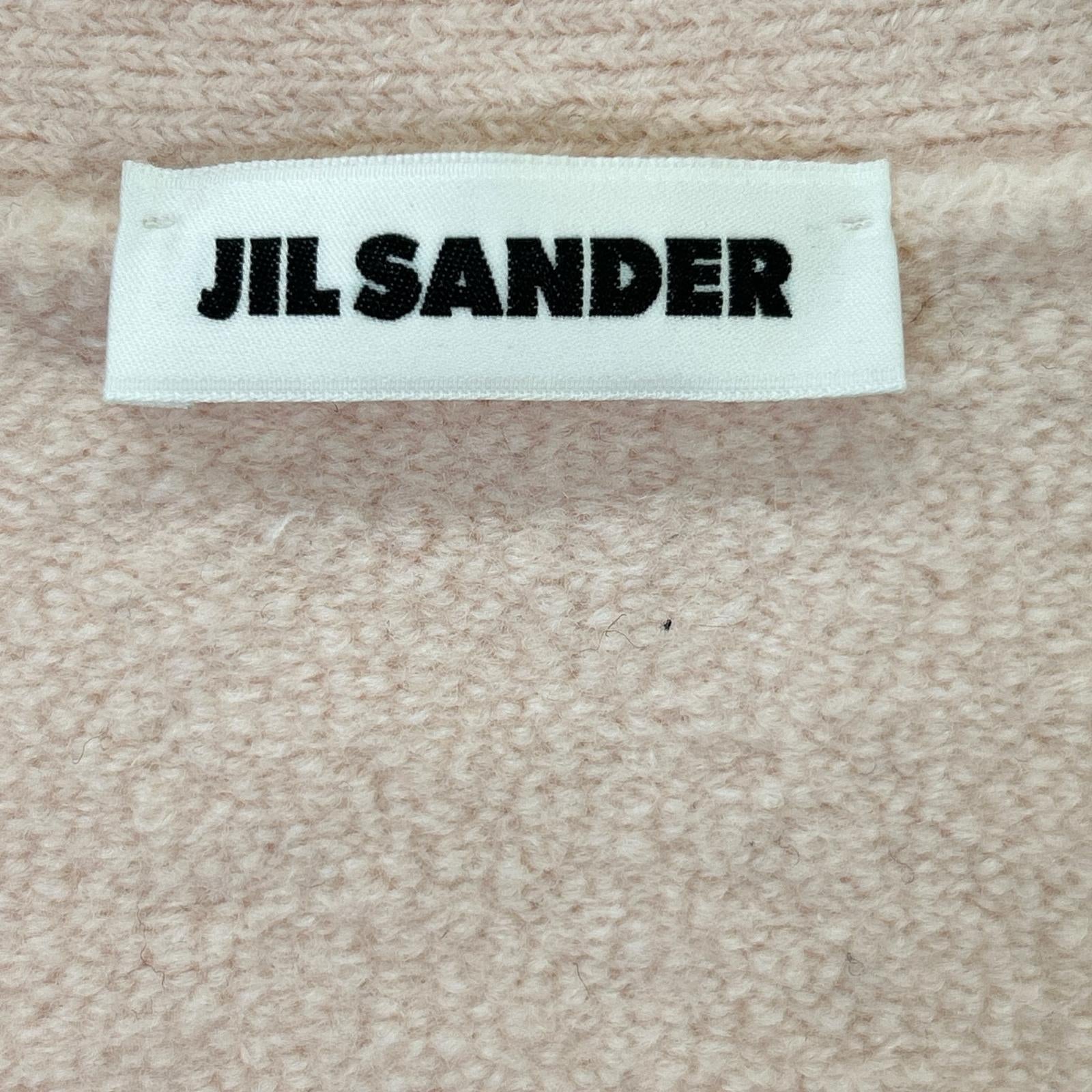 JIL SANDER ジルサンダー ピンク ウール カーディガン トップス