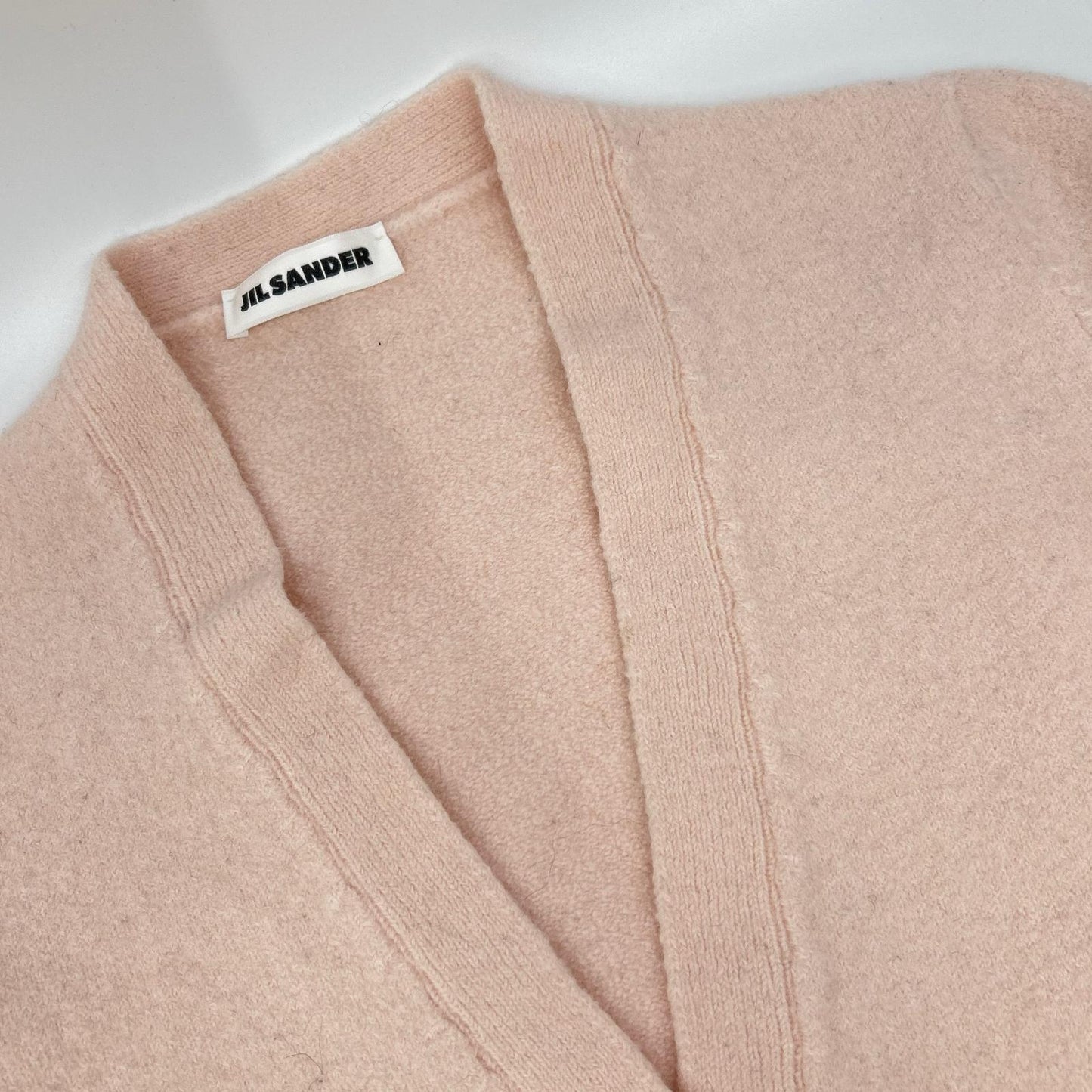 JIL SANDER ジルサンダー ピンク ウール カーディガン トップス