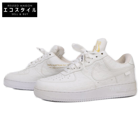 NIKE x LOUIS VUITTON by Virgil Abloh White 1A9V86 Air Force 1 Low Sneakers Shoes