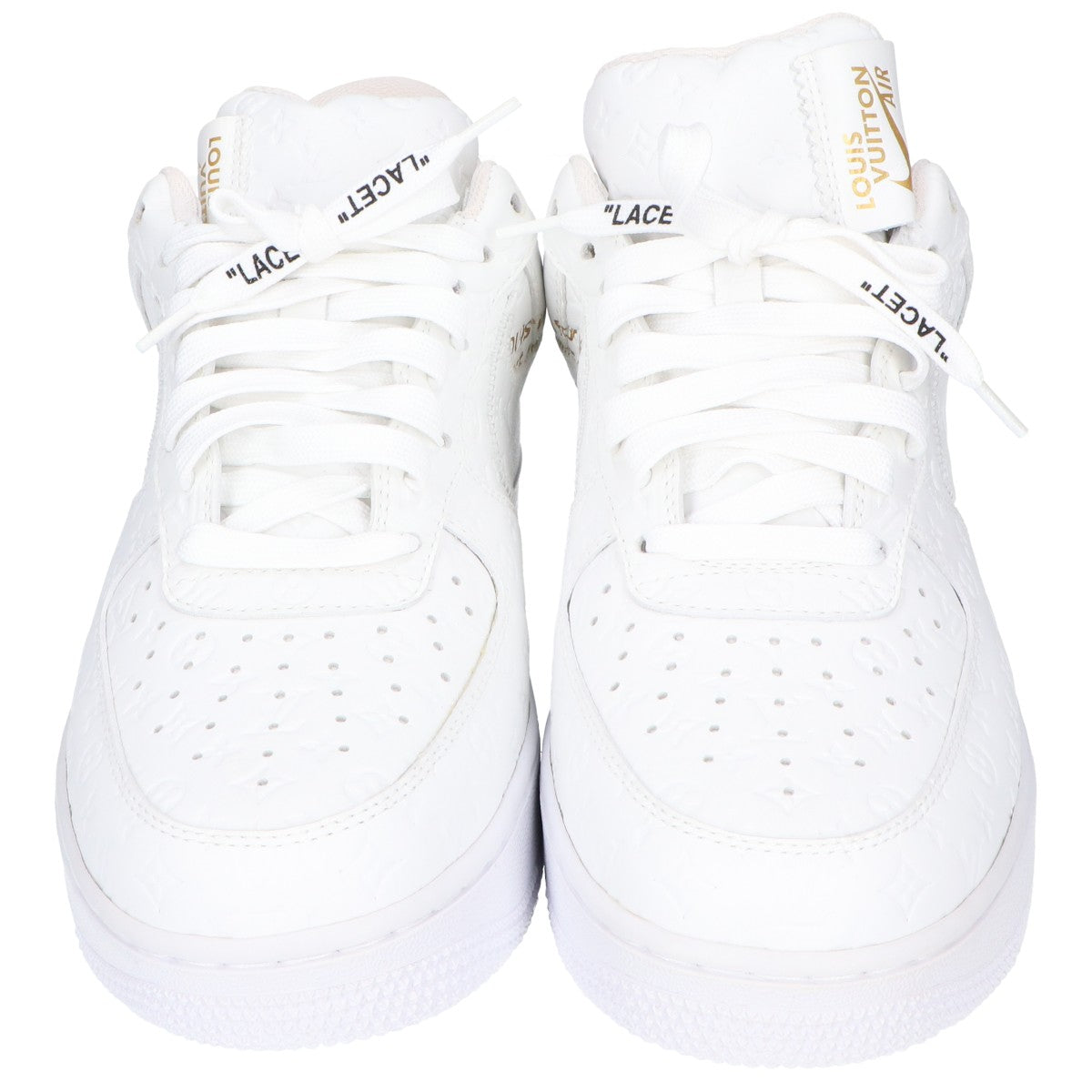 NIKE x LOUIS VUITTON by Virgil Abloh White 1A9V86 Air Force 1 Low Sneakers Shoes