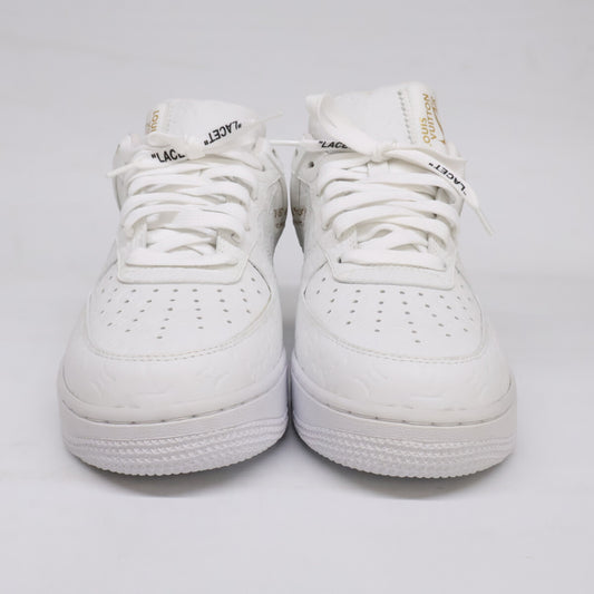 NIKE x LOUIS VUITTON by Virgil Abloh White 1A9V86 Air Force 1 Low Sneakers Shoes