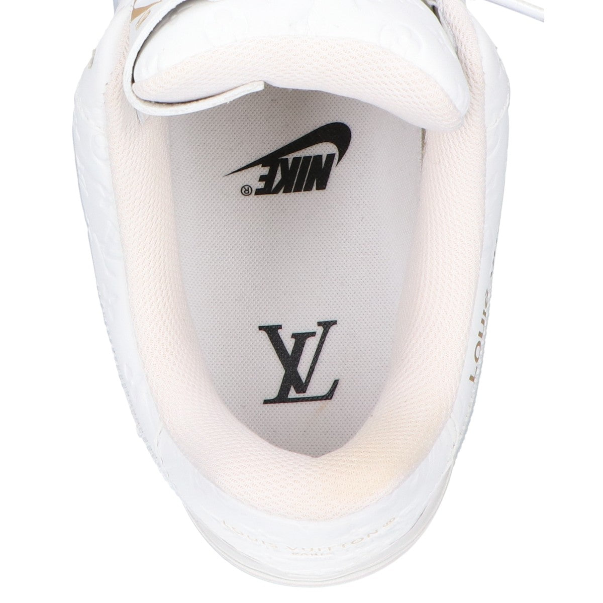 NIKE x LOUIS VUITTON by Virgil Abloh White 1A9V86 Air Force 1 Low Sneakers Shoes