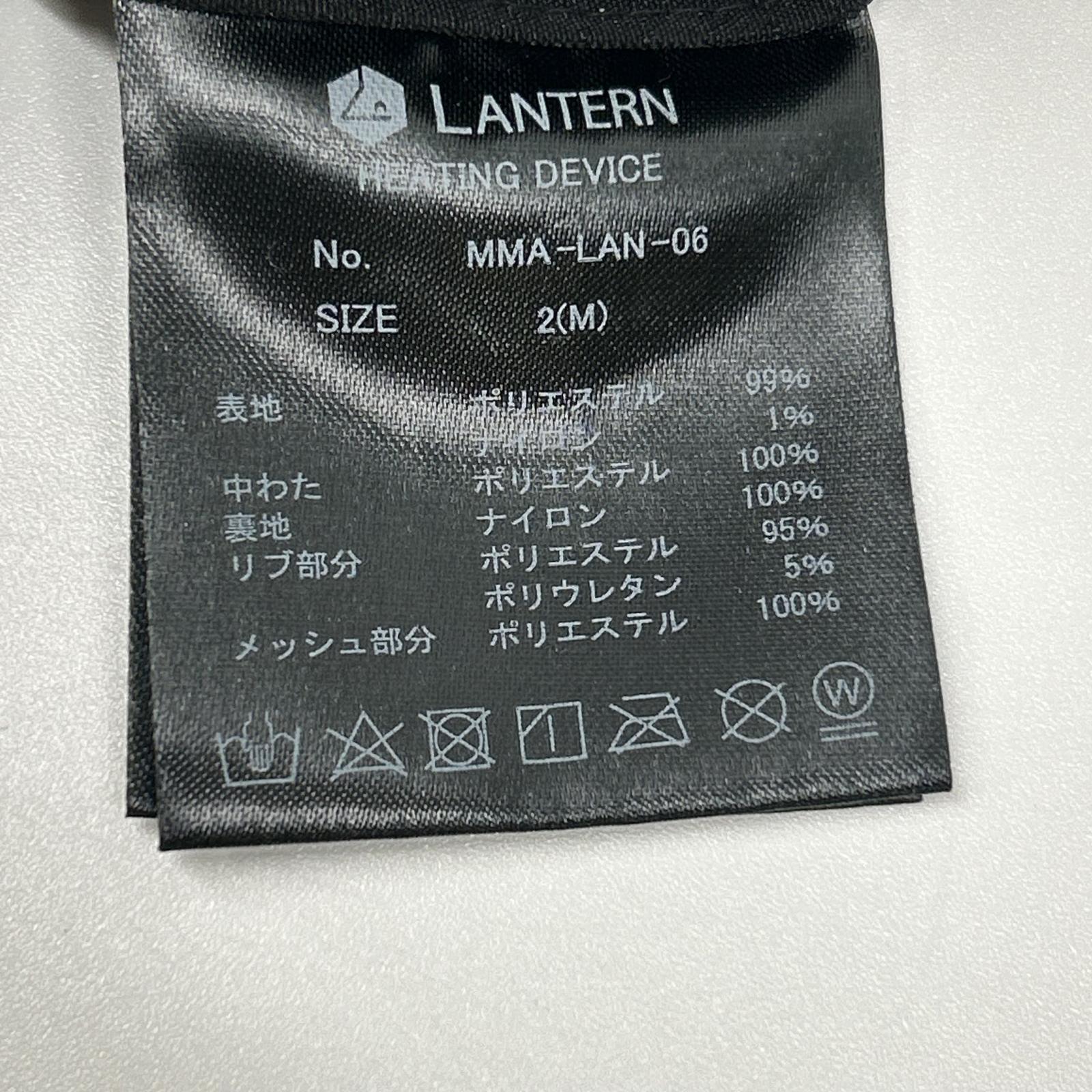 LANTERN ランタン ブラック MMA-LAN-06 HEATING HOODED BL ジャケット