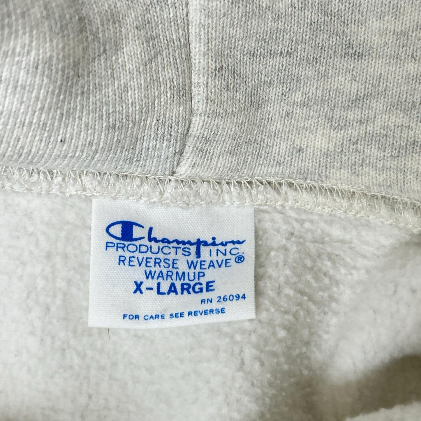 Champion チャンピオン オートミール C3-A124 リバースウィーブ(R) フーデッドスウェットシャツ トップス