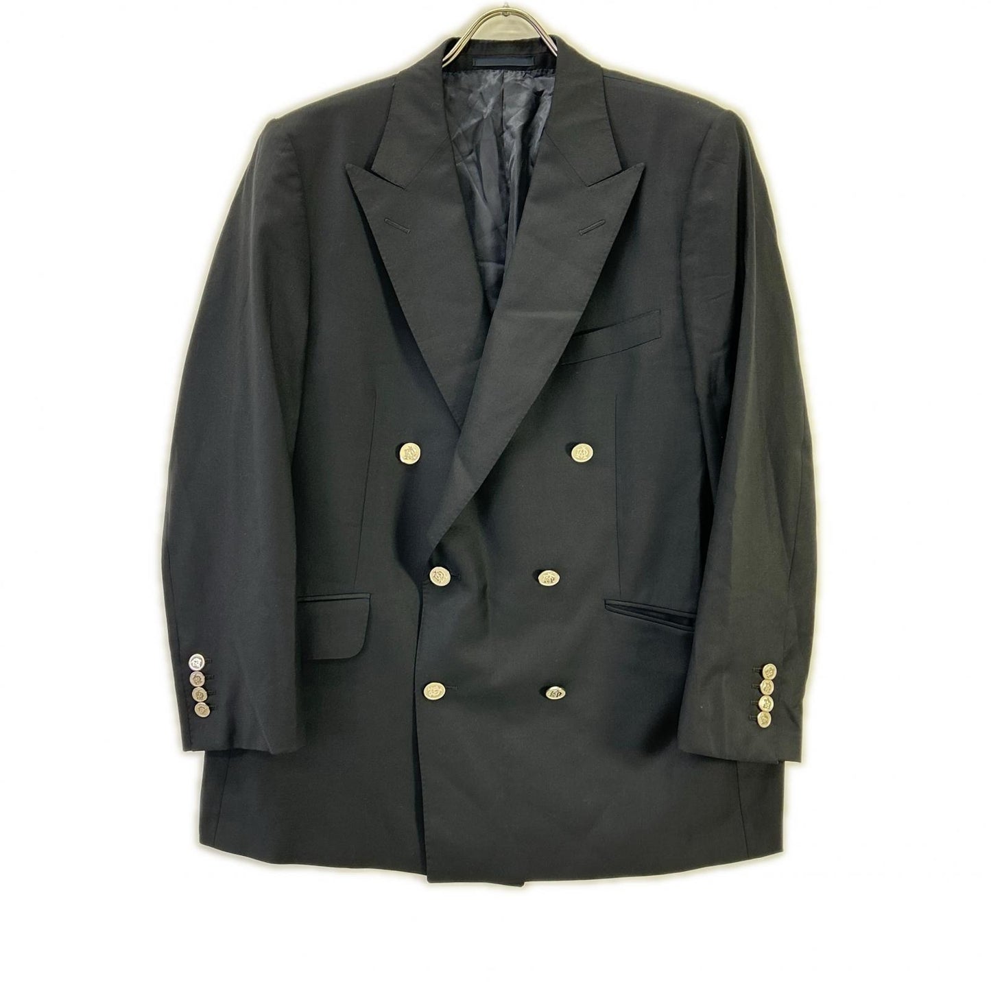 dunhill/ALFREDDUNHILL ダンヒル ネイビー ST.JAMES FIT ウール ダブルジャケット ジャケット