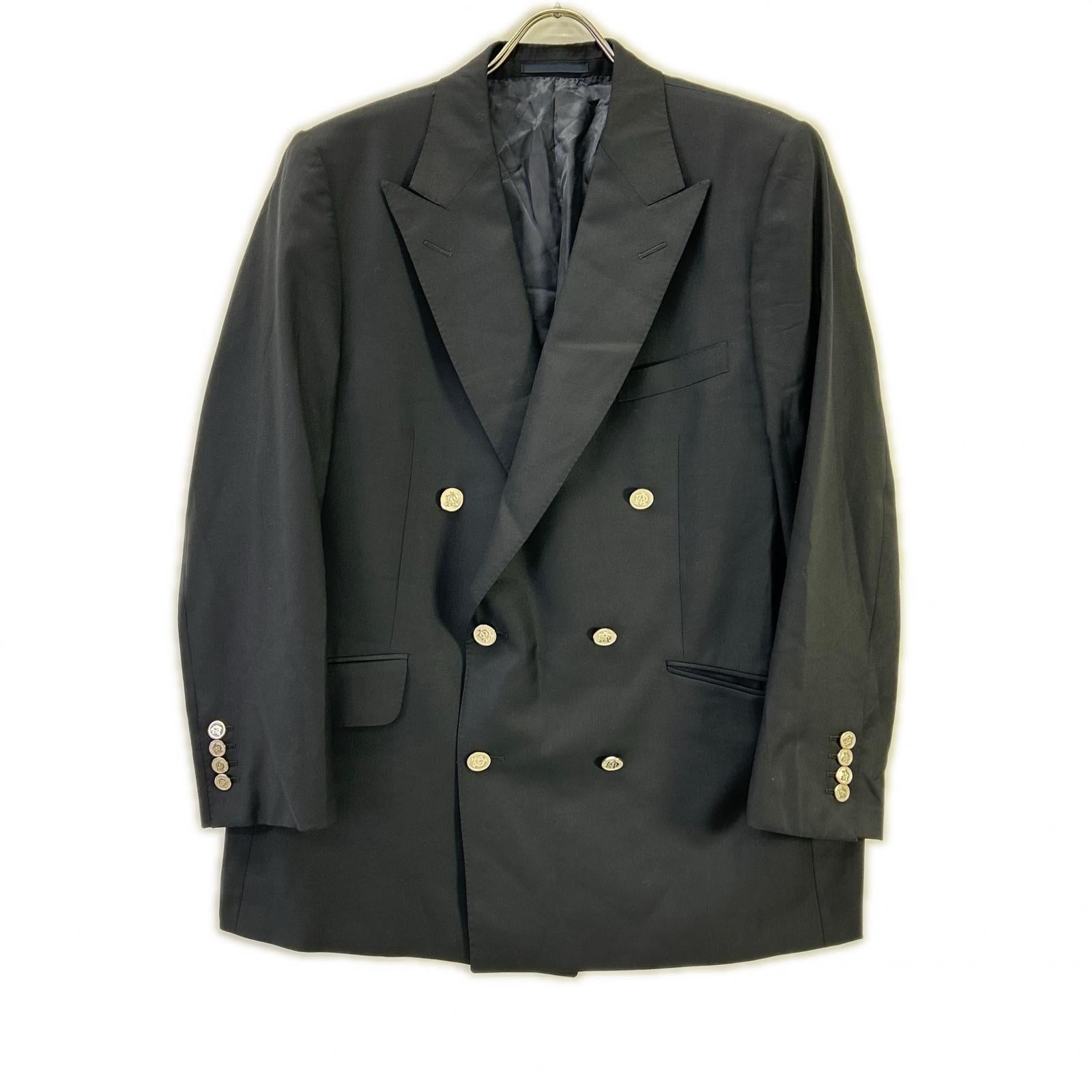 dunhill/ALFREDDUNHILL ダンヒル ネイビー ST.JAMES FIT ウール ダブルジャケット ジャケット