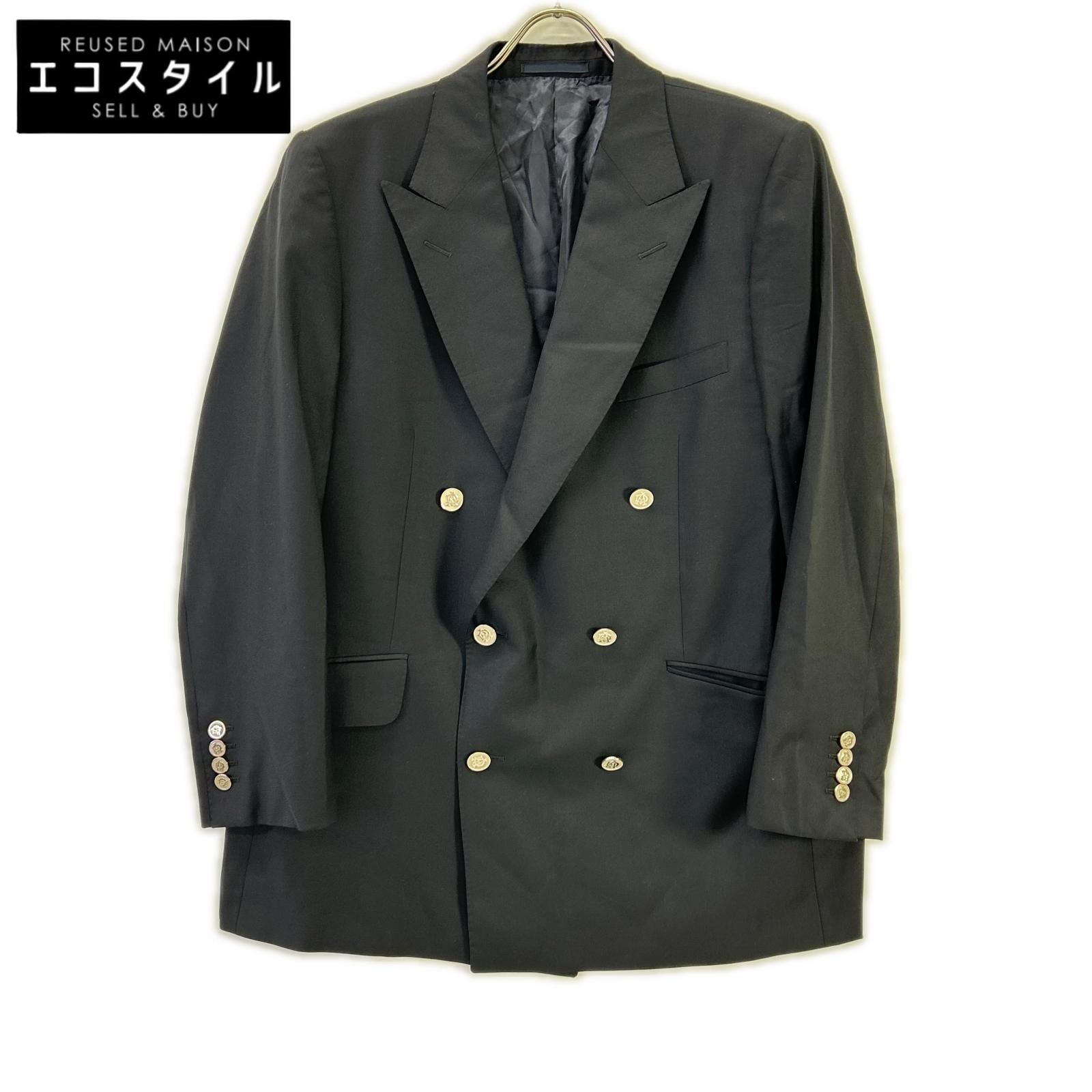dunhill/ALFREDDUNHILL ダンヒル ネイビー ST.JAMES FIT ウール ダブルジャケット ジャケット