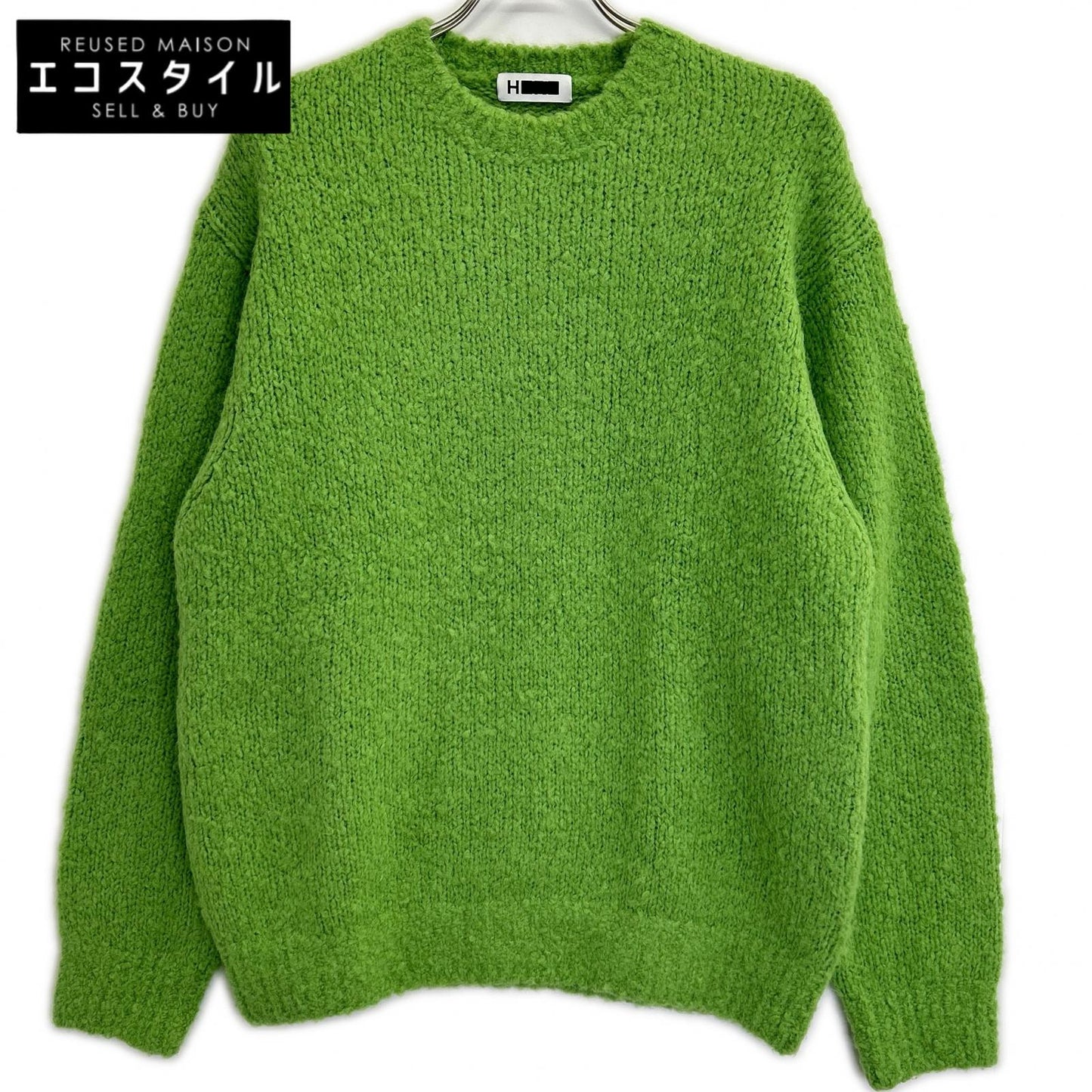 H BEAUTY＆YOUTH エイチビューティー＆ユース KELLY 1213-1-000021 タムニット クルーネック トップス