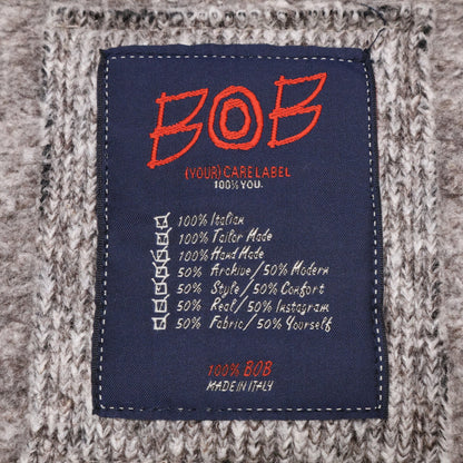BOB ボブ グレー 074741606-1005 ジップアップフーディ ジャケット