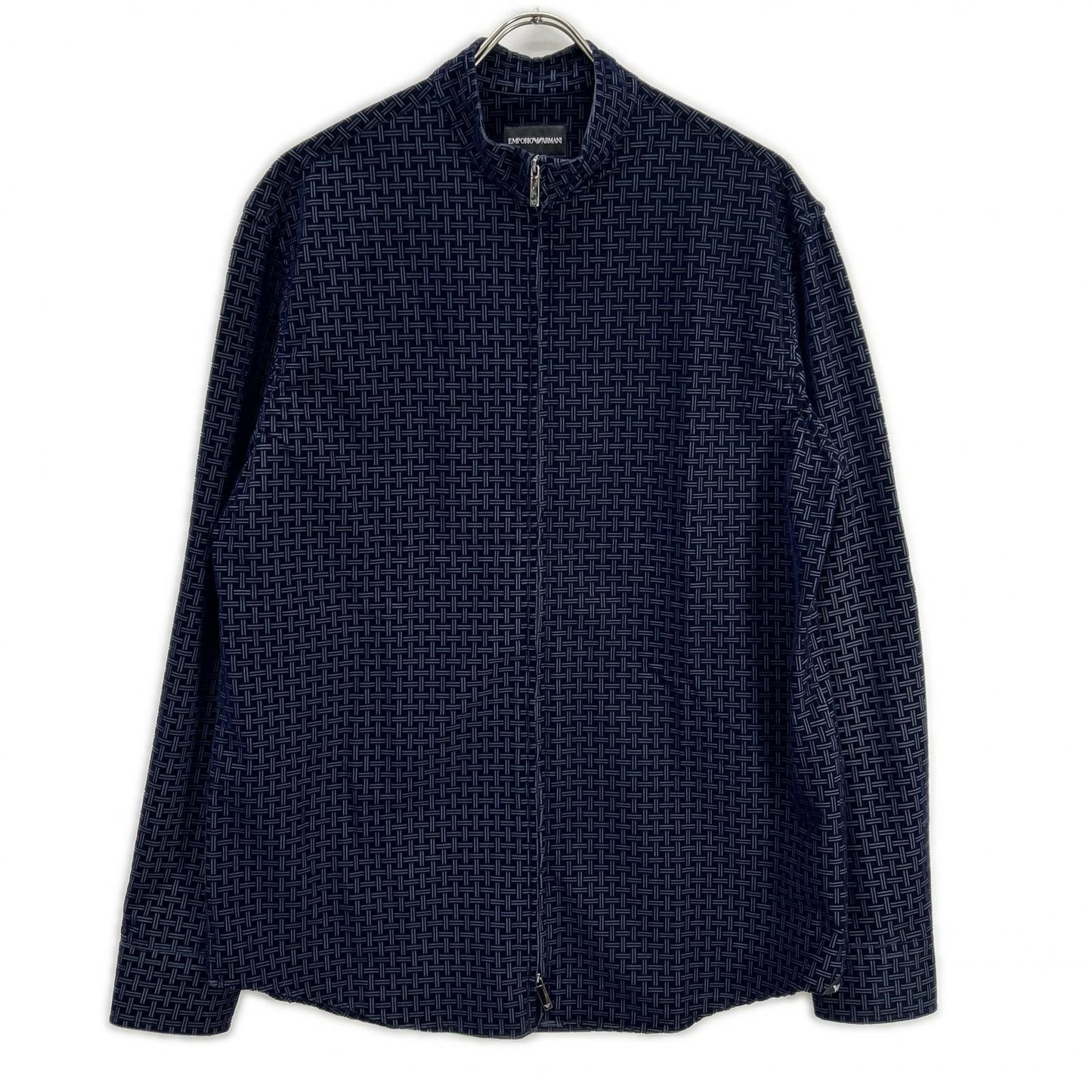 EMPORIO ARMANI エンポリオアルマーニ ネイビー EM000404TE11323 ジップアップブルソン トップス
