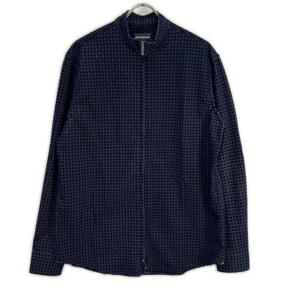 EMPORIO ARMANI エンポリオアルマーニ ネイビー EM000404TE11323 ジップアップブルソン トップス