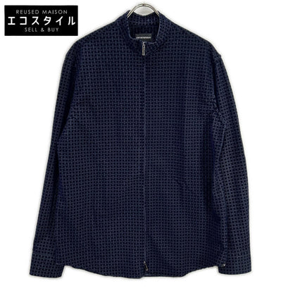 EMPORIO ARMANI エンポリオアルマーニ ネイビー EM000404TE11323 ジップアップブルソン トップス