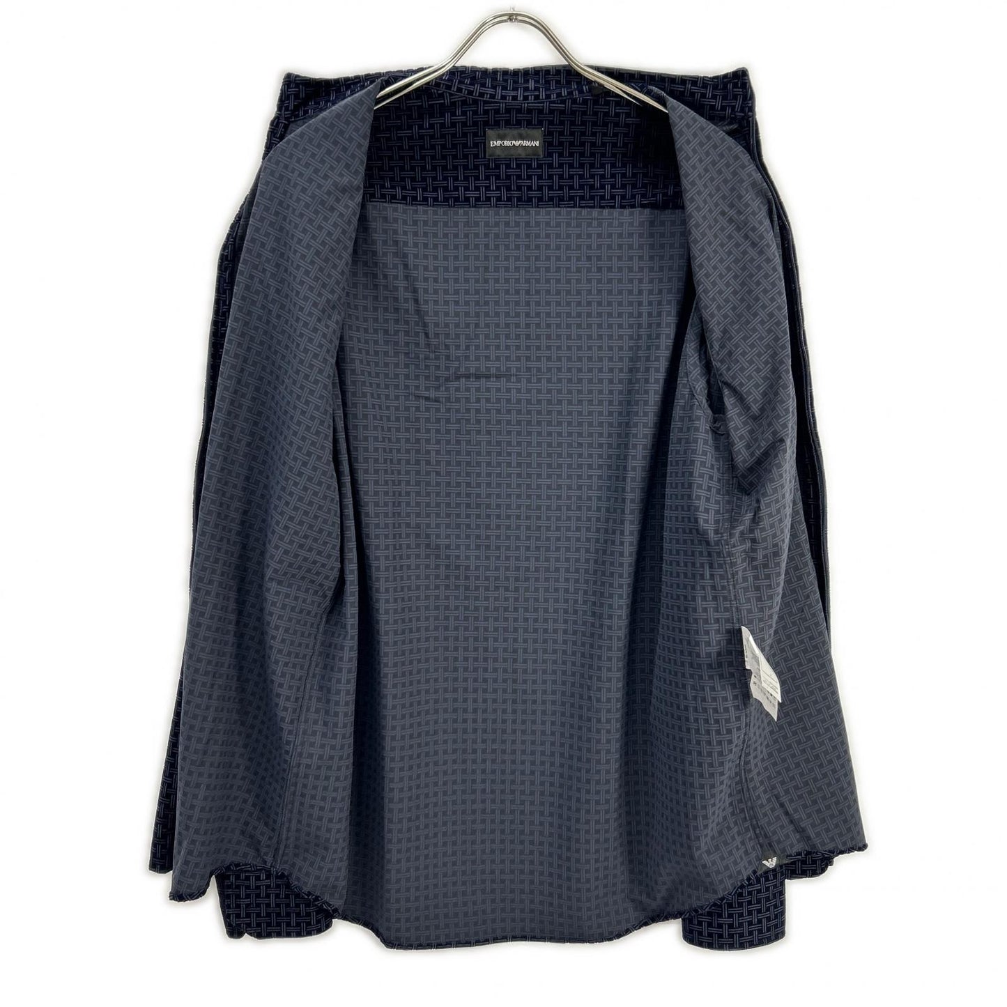 EMPORIO ARMANI 安普里奥·阿玛尼 海军蓝 EM000404TE11323 拉链夹克 上衣