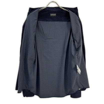 EMPORIO ARMANI 安普里奥·阿玛尼 海军蓝 EM000404TE11323 拉链夹克 上衣