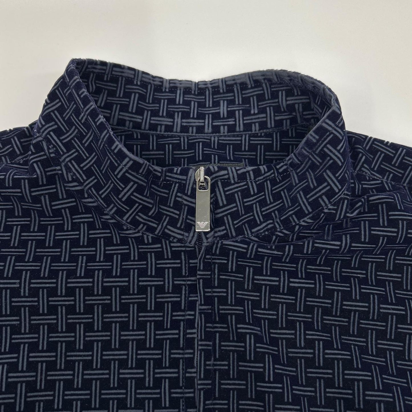 EMPORIO ARMANI エンポリオアルマーニ ネイビー EM000404TE11323 ジップアップブルソン トップス