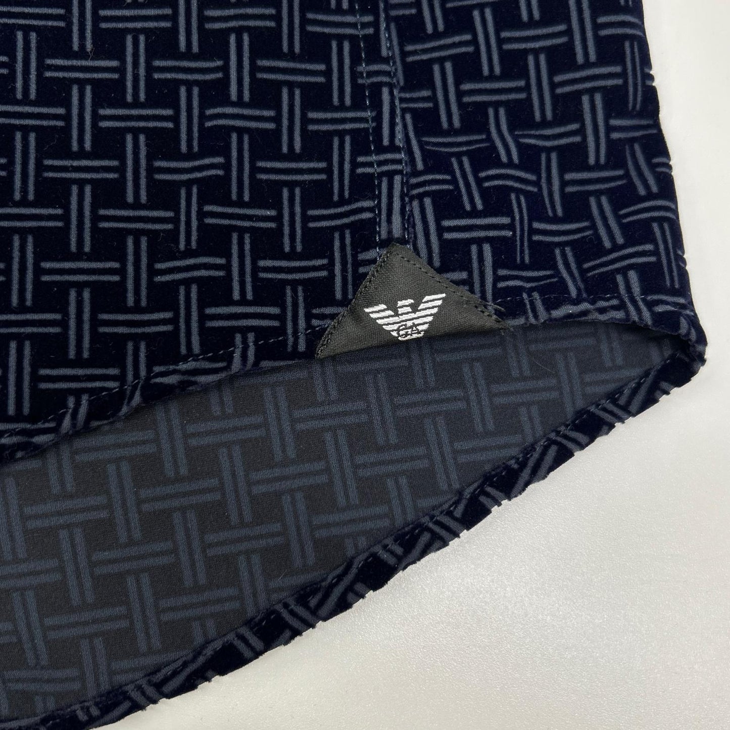 EMPORIO ARMANI 安普里奥·阿玛尼 海军蓝 EM000404TE11323 拉链夹克 上衣