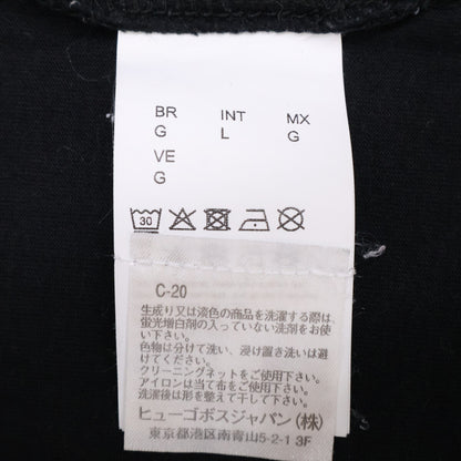 BOSS ボス ブラック 50518743 B刺繍 Tシャツ トップス