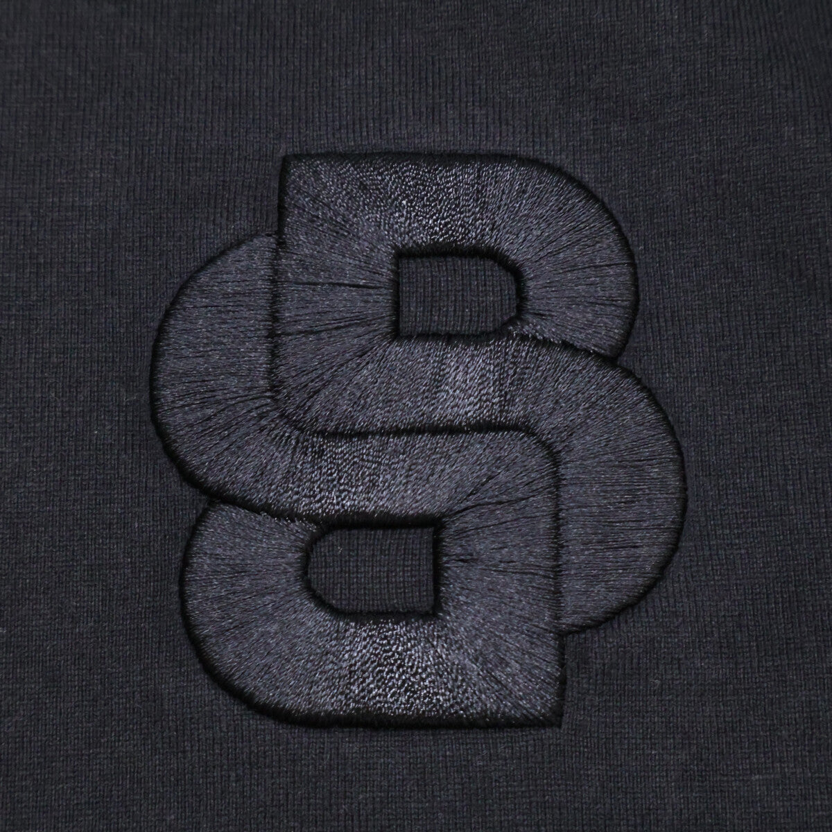 BOSS ボス ブラック 50518743 B刺繍 Tシャツ トップス