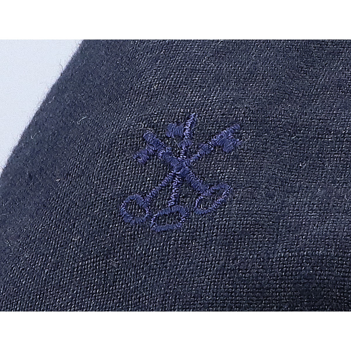 ARTS&SCIENCE アーツ&サイエンス 【美品】リネン エンブレム刺繍 ワンショルダー トートバッグ