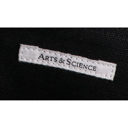 ARTS&SCIENCE アーツ&サイエンス 【美品】リネンキャンバス ハンドバッグ