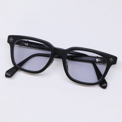 Chrome Hearts クロムハーツ 美品 COX UCKER ウェリントン セルロイド アイウェア/メガネ 眼鏡