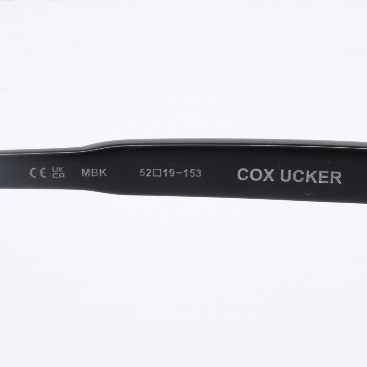 Chrome Hearts クロムハーツ 美品 COX UCKER ウェリントン セルロイド アイウェア/メガネ 眼鏡