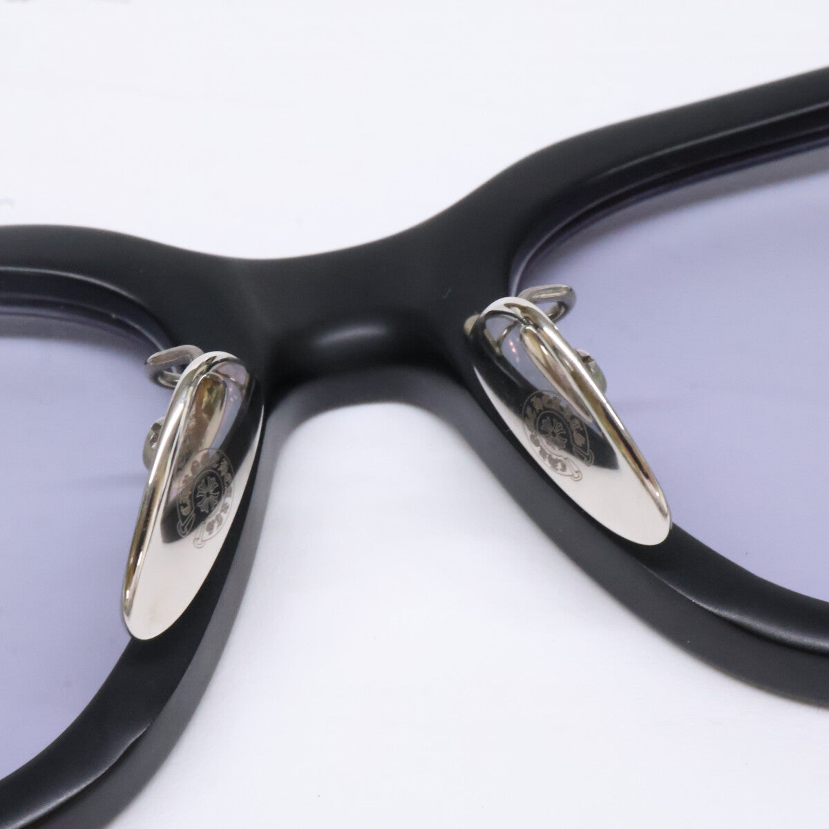 Chrome Hearts クロムハーツ 美品 COX UCKER ウェリントン セルロイド アイウェア/メガネ 眼鏡