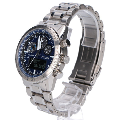 CITIZEN シチズン 【美品】JV2000-51L U830 SKY PROMASTER プロマスター クロノグラフ エコ・ドライブ 腕時計