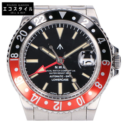 NAVAL WATCH ナバルウォッチ Produced By LOWERCASE ローワーケース GMT シースルーバック 自動巻き 腕時計