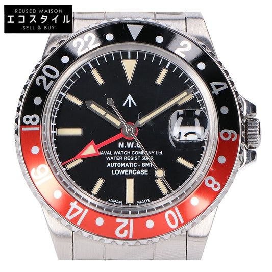 NAVAL WATCH ナバルウォッチ Produced By LOWERCASE ローワーケース GMT シースルーバック 自動巻き 腕時計