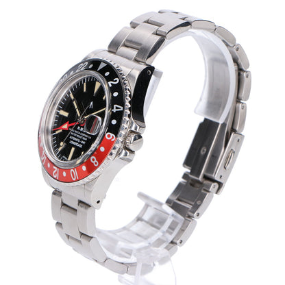 NAVAL WATCH ナバルウォッチ Produced By LOWERCASE ローワーケース GMT シースルーバック 自動巻き 腕時計