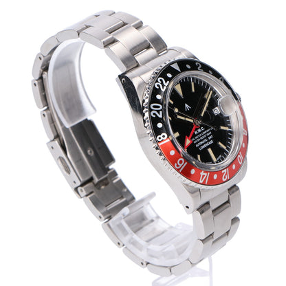 NAVAL WATCH ナバルウォッチ Produced By LOWERCASE ローワーケース GMT シースルーバック 自動巻き 腕時計