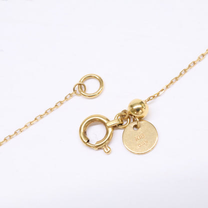 agete アガット 【美品】K18 0.05 ダイヤモンド ネックレス