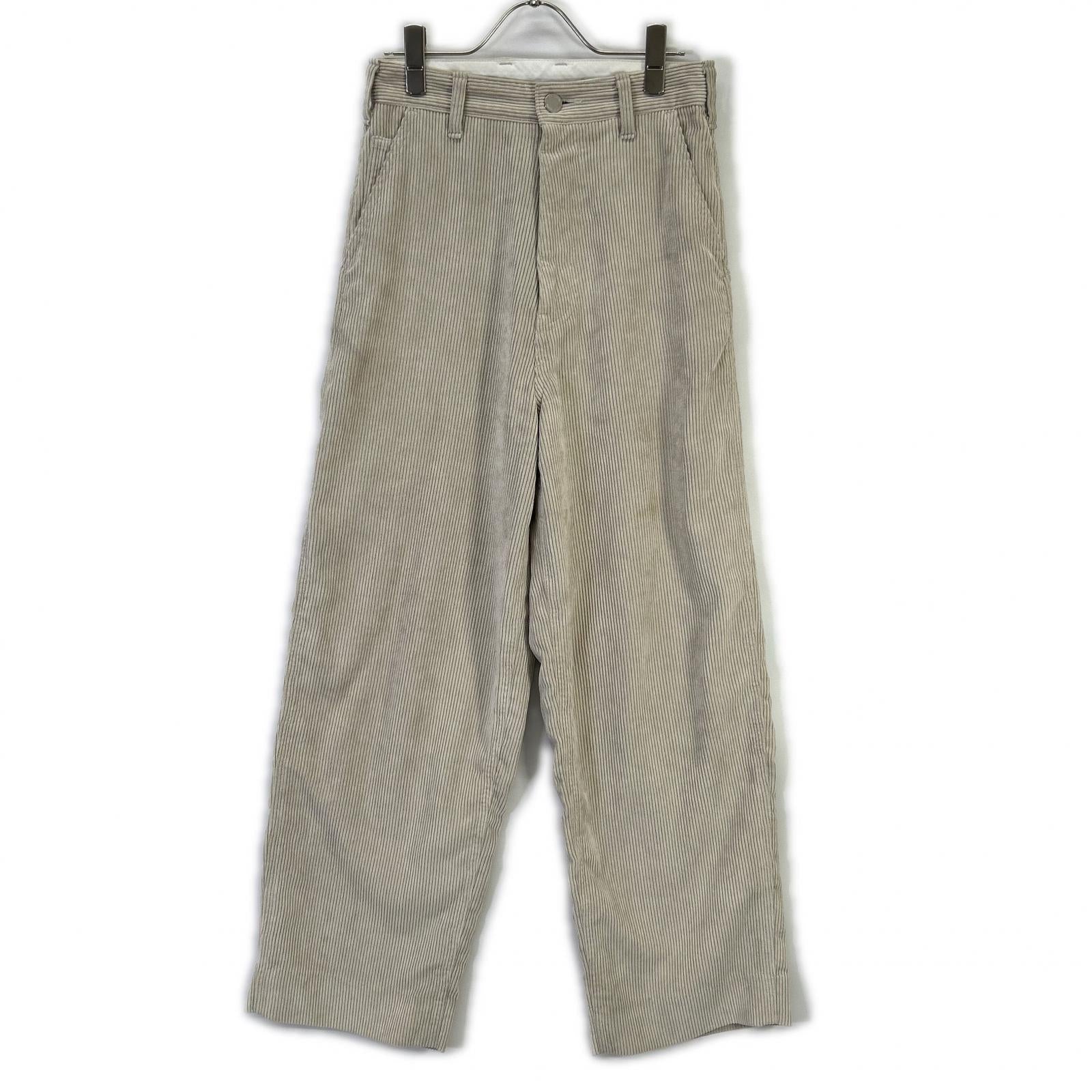 THE SHISHIKUI シシクイ CORDUROY CREAM Painter C パンツ ボトムス THE SHISHIKUI シシクイ CORDUROY CREAM Painter C パンツ ボトムス