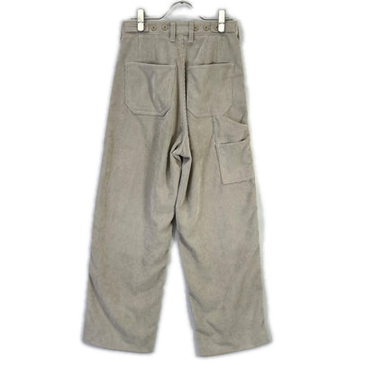THE SHISHIKUI シシクイ CORDUROY CREAM Painter C パンツ ボトムス