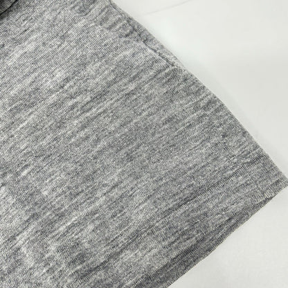 THE SHISHIKUI シシクイ グレー ウール タートルネックニット トップス