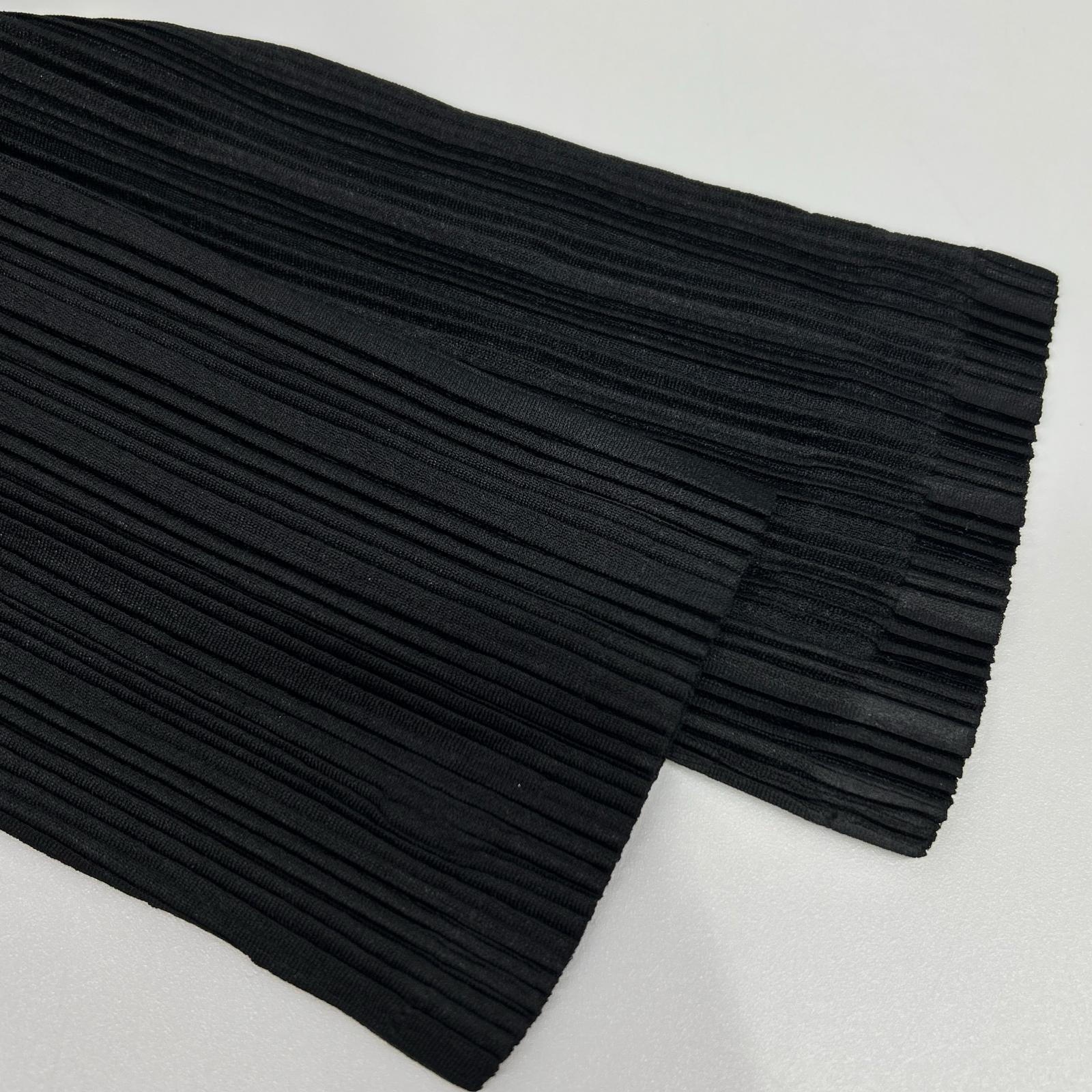 PLEATS PLEASE プリーツプリーズ ブラック PP71-FK331 Vネックプリーツ